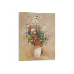 Canvas med klassiskt blomstermotiv