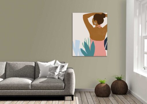 Canvas Femme Moderne