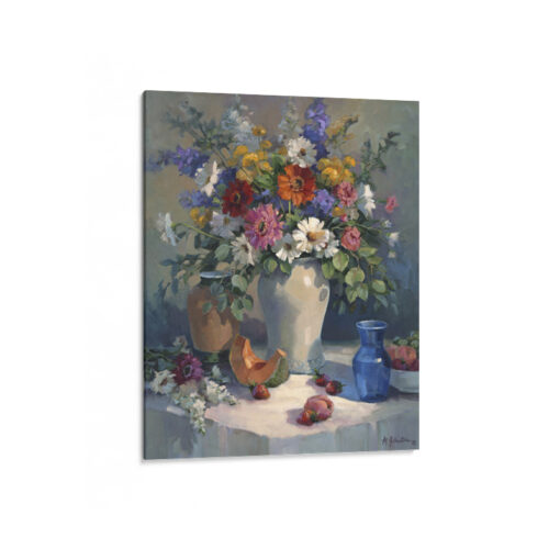 Fruits and Flowers Canvas